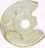 KLOKKERHOLM 9030370 Splash Panel, brake disc
